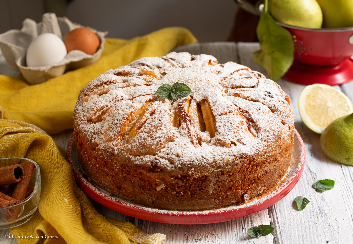 TORTA DI MELE SENZA BURRO la ricetta leggera che prepari senza sbattitore